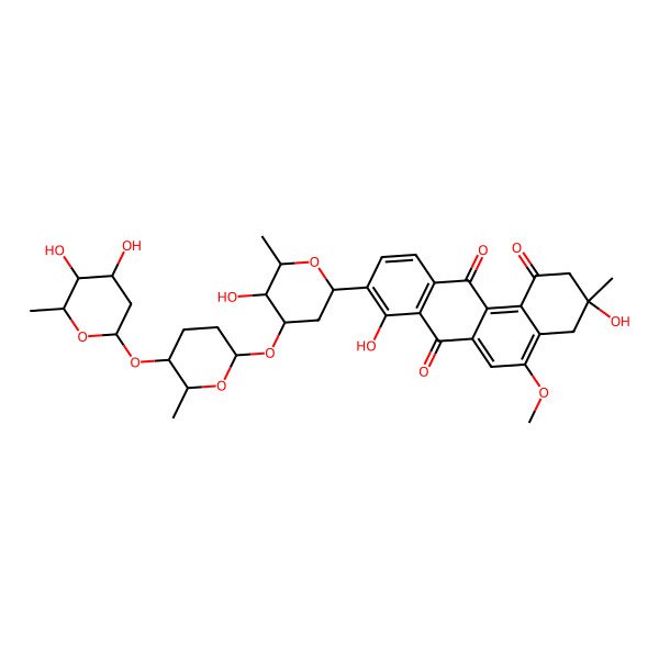 2D Structure of Urdamycin N1