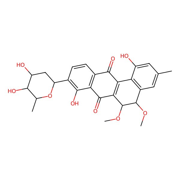 2D Structure of Urdamycin N7