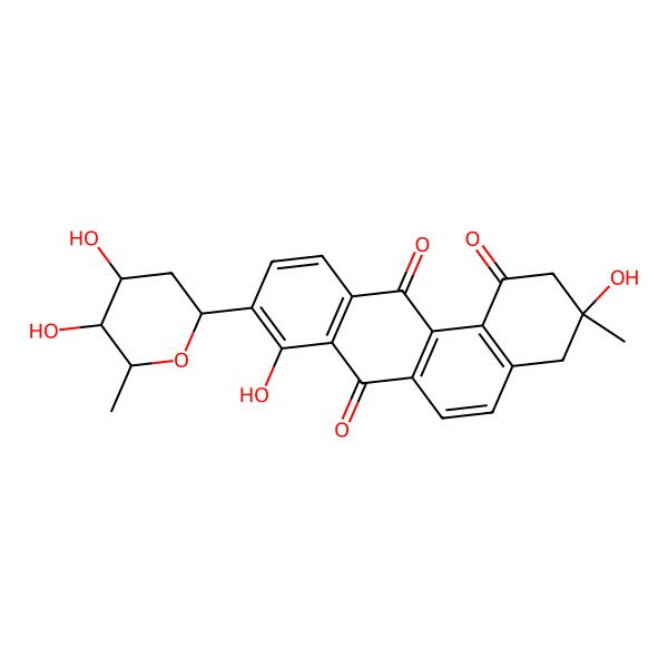 2D Structure of Urdamycinone B