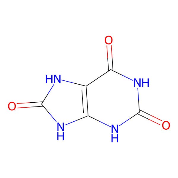 2D Structure of Uric Acid