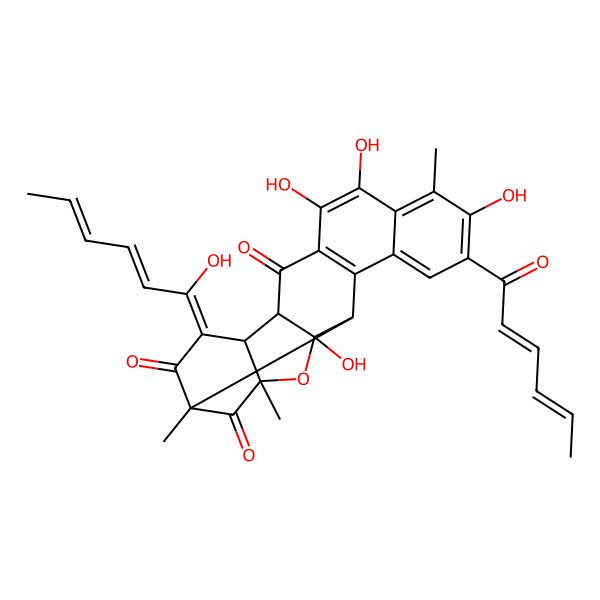 2D Structure of Ustilobisorbicillinol A