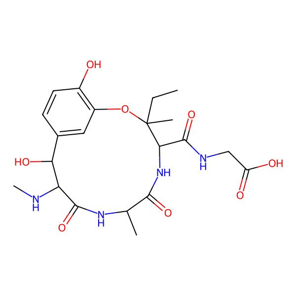 2D Structure of Ustiloxin F