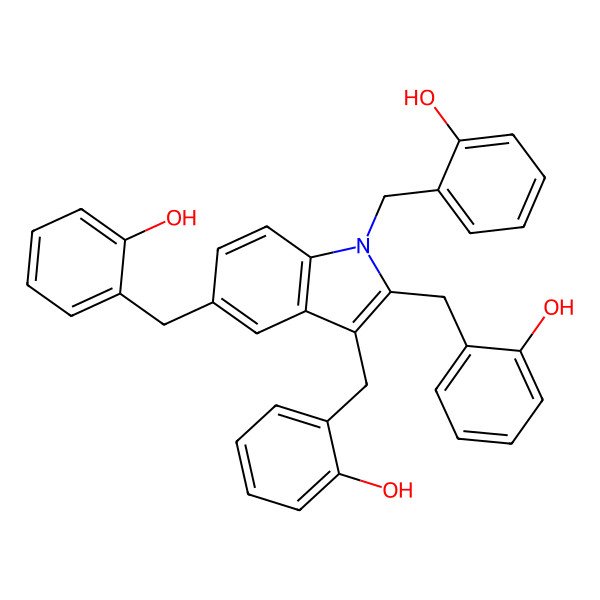 2D Structure of Uvarindole B