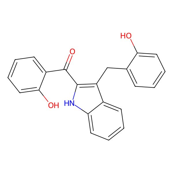 2D Structure of Uvarindole C