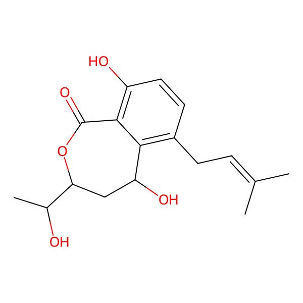 2D Structure of Vaccinol E