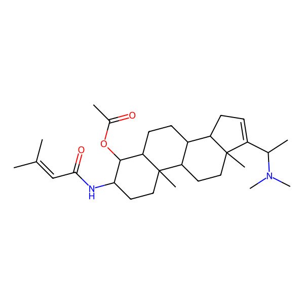 2D Structure of Vaganine D