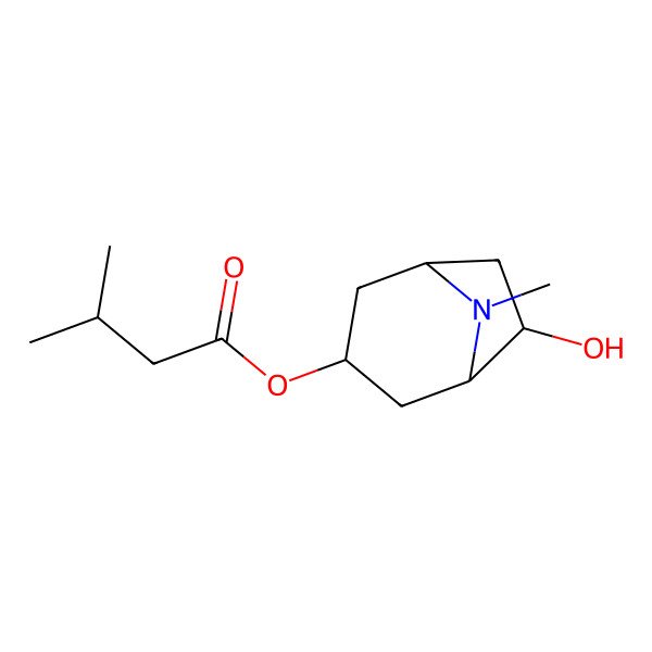 2D Structure of Valeroidine
