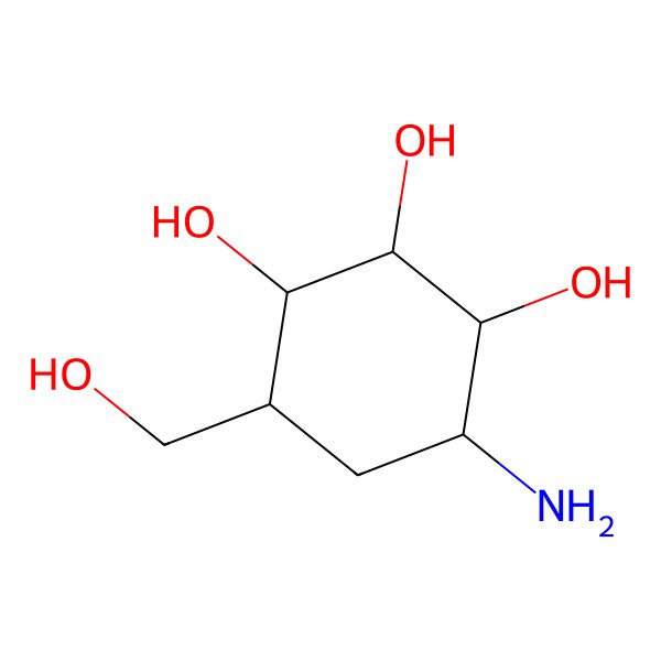 2D Structure of Validamine