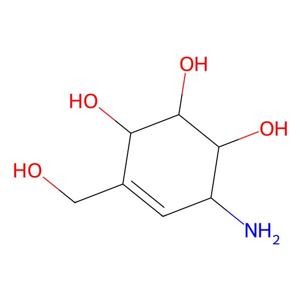 2D Structure of Valienamine