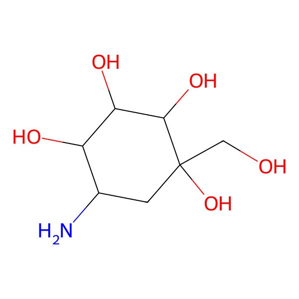 2D Structure of Valiolamine