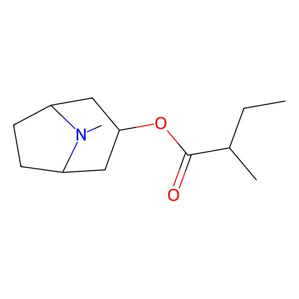 2D Structure of Valtropine