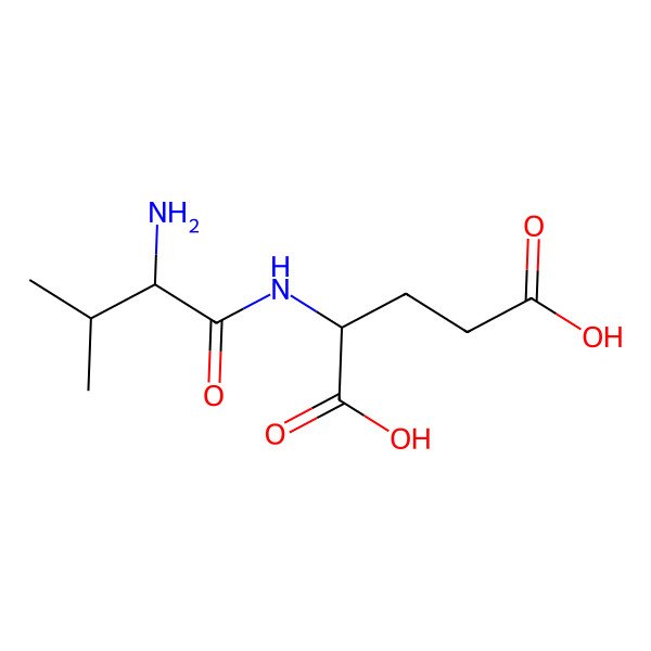 2D Structure of Valylglutamic acid