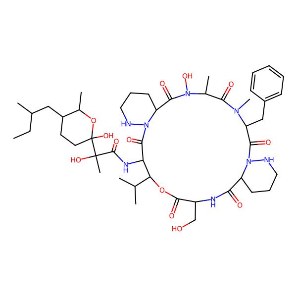 2D Structure of Variapeptin