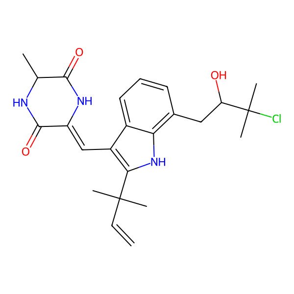 2D Structure of variecolorin F