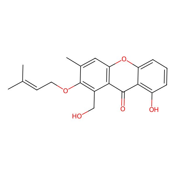 2D Structure of Variecoxanthone A
