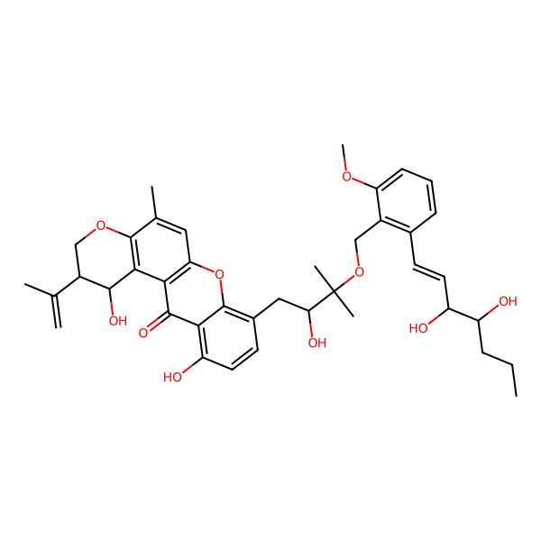 2D Structure of Varioxiranol F