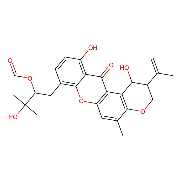2D Structure of Varixanthone