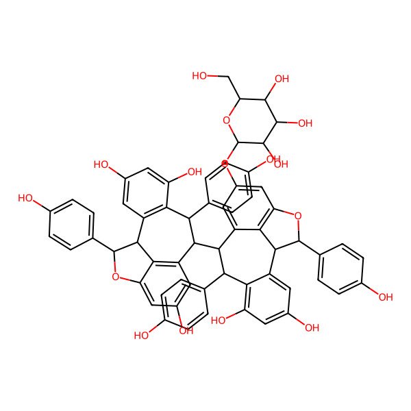 2D Structure of Vatalbinoside A