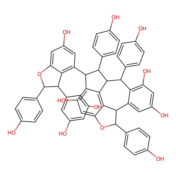 2D Structure of vaticaphenol A