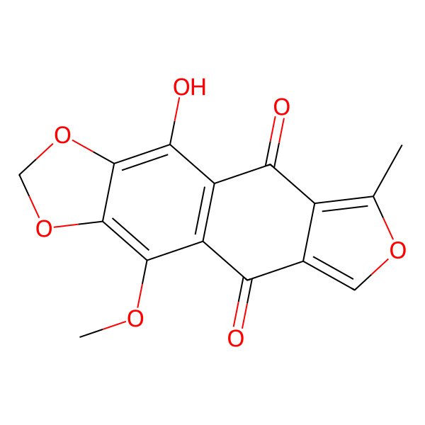 2D Structure of Ventilone B