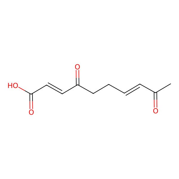 2D Structure of Vermiculic acid