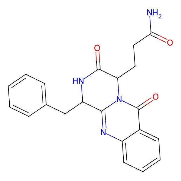2D Structure of Verrucine B