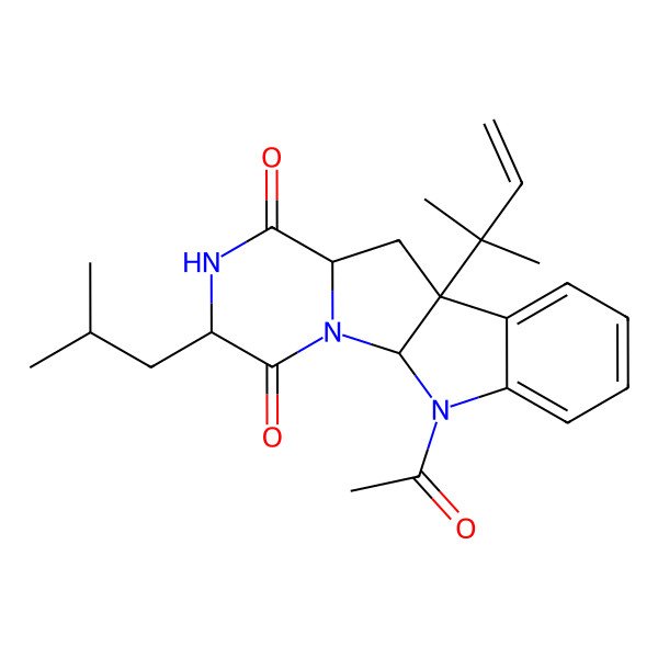 2D Structure of Verrucofortine