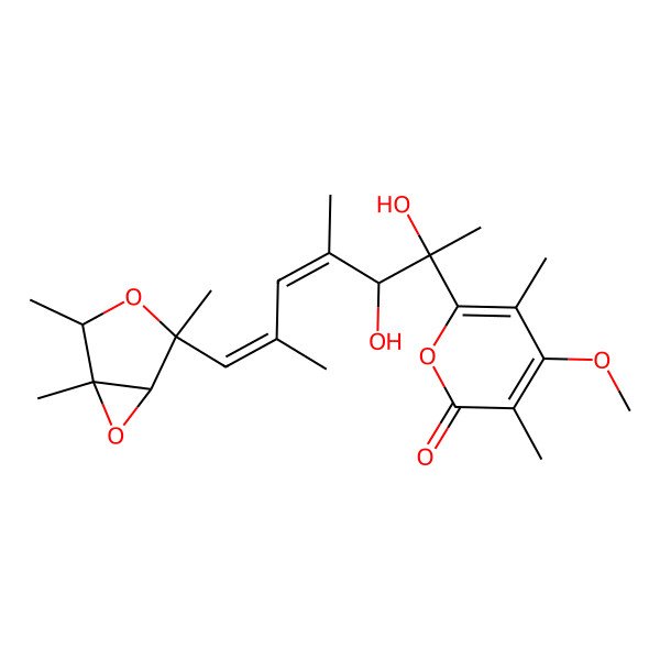 2D Structure of Verrucosidinol
