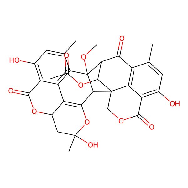 2D Structure of Verruculosin A