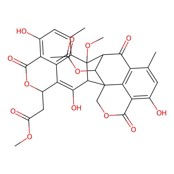 2D Structure of Verruculosin B