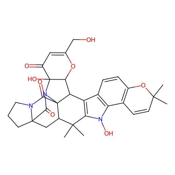 2D Structure of Versicoamide H