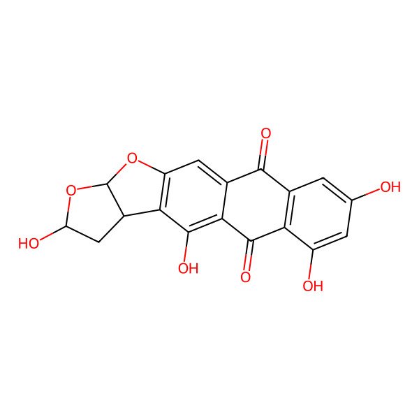 2D Structure of Versicolorin A hemiacetal