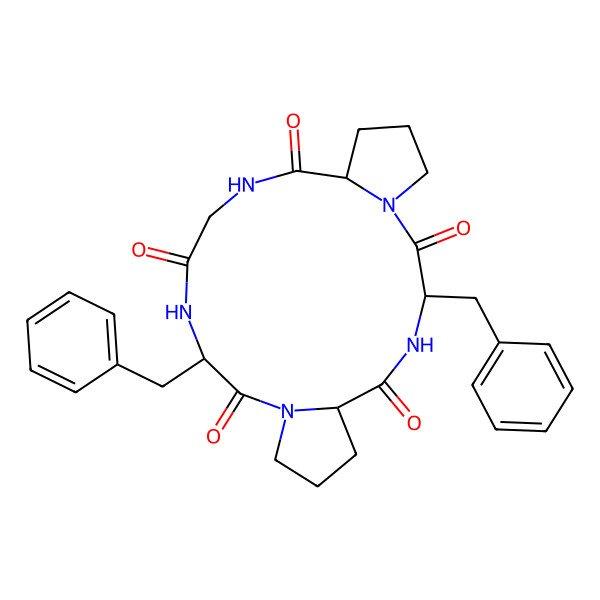 2D Structure of Versicoloritide B