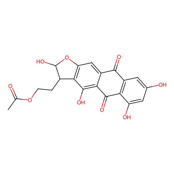 2D Structure of Versiconal hemiacetal acetate