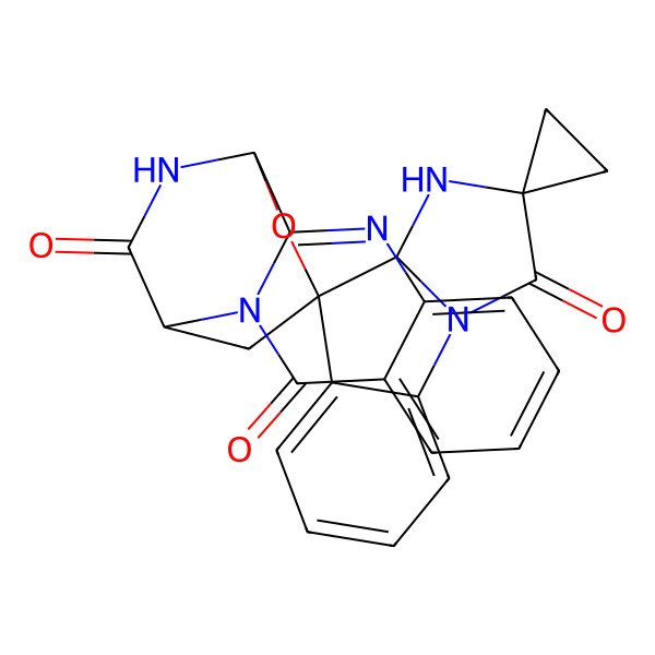 2D Structure of Versiquinazoline C