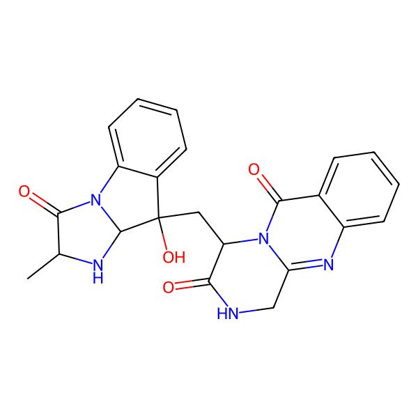 2D Structure of Versiquinazoline D