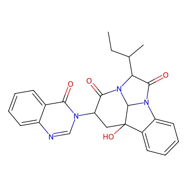 2D Structure of Versiquinazoline H