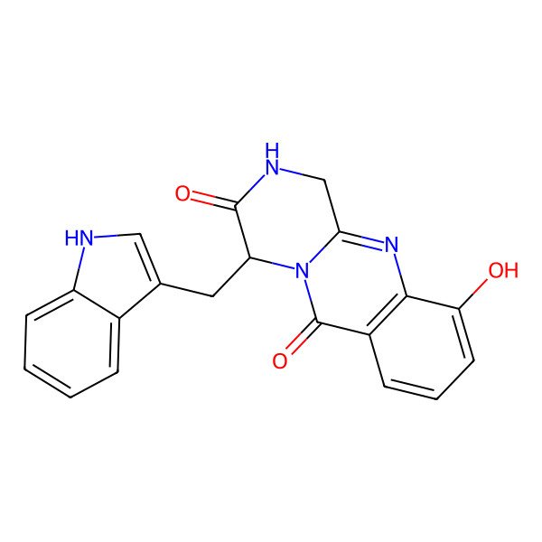 2D Structure of Versiquinazoline I
