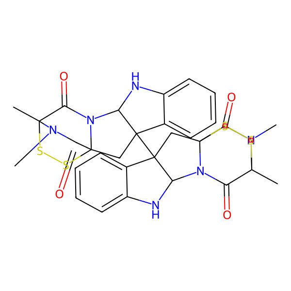 2D Structure of Verticillin
