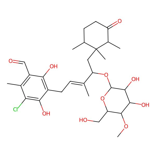 2D Structure of Vertihemipterin A