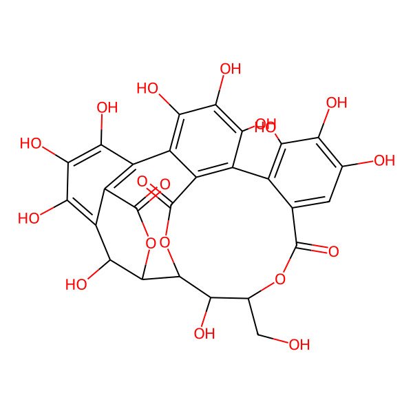2D Structure of Vescalin