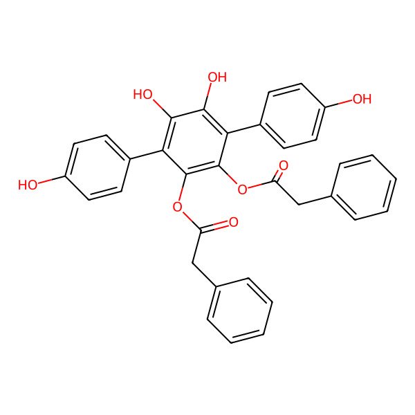 2D Structure of Vialinin A
