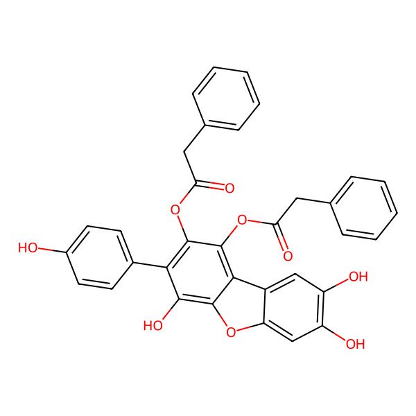 2D Structure of vialinin B