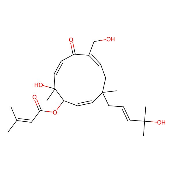2D Structure of Vibsanol A