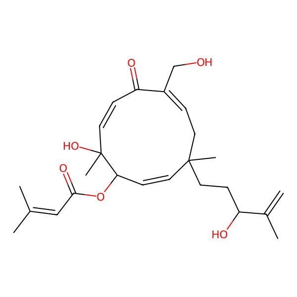 2D Structure of Vibsanol B