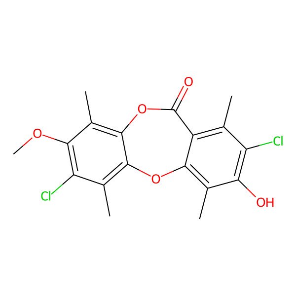 2D Structure of Vicanicin