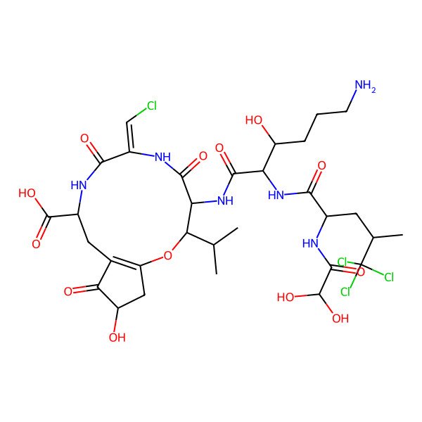 2D Structure of Victorin E