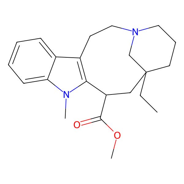 2D Structure of Vincaminoreine