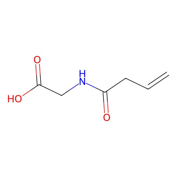 2D Structure of Vinylacetylglycine