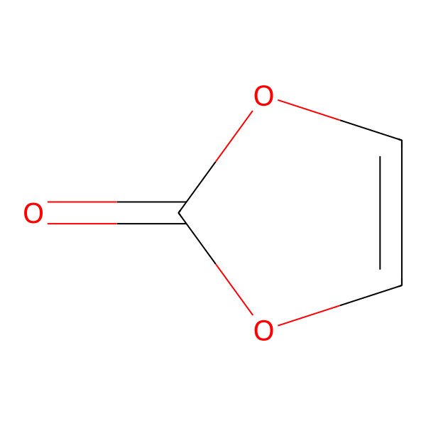2D Structure of Vinylene carbonate